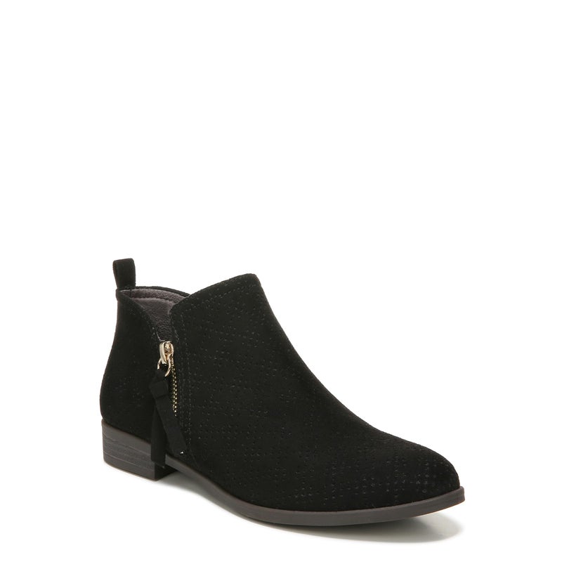 Dr. Scholl's حذاء د. شولز للنساء بوت كاحل بسحاب، أسود، G5031F1، 8.5 US - Image 1